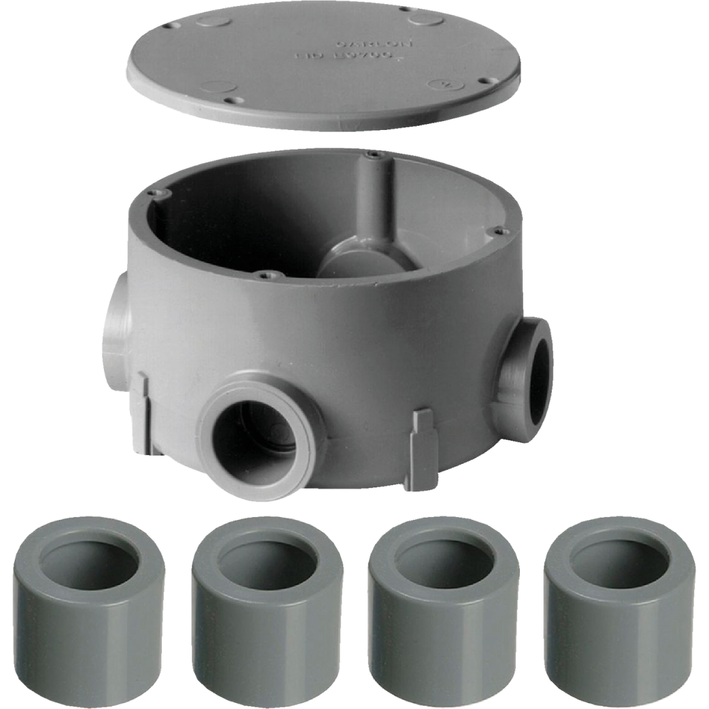 Carlon 1/2 In. to 3/4 In. Junction Box Image 1