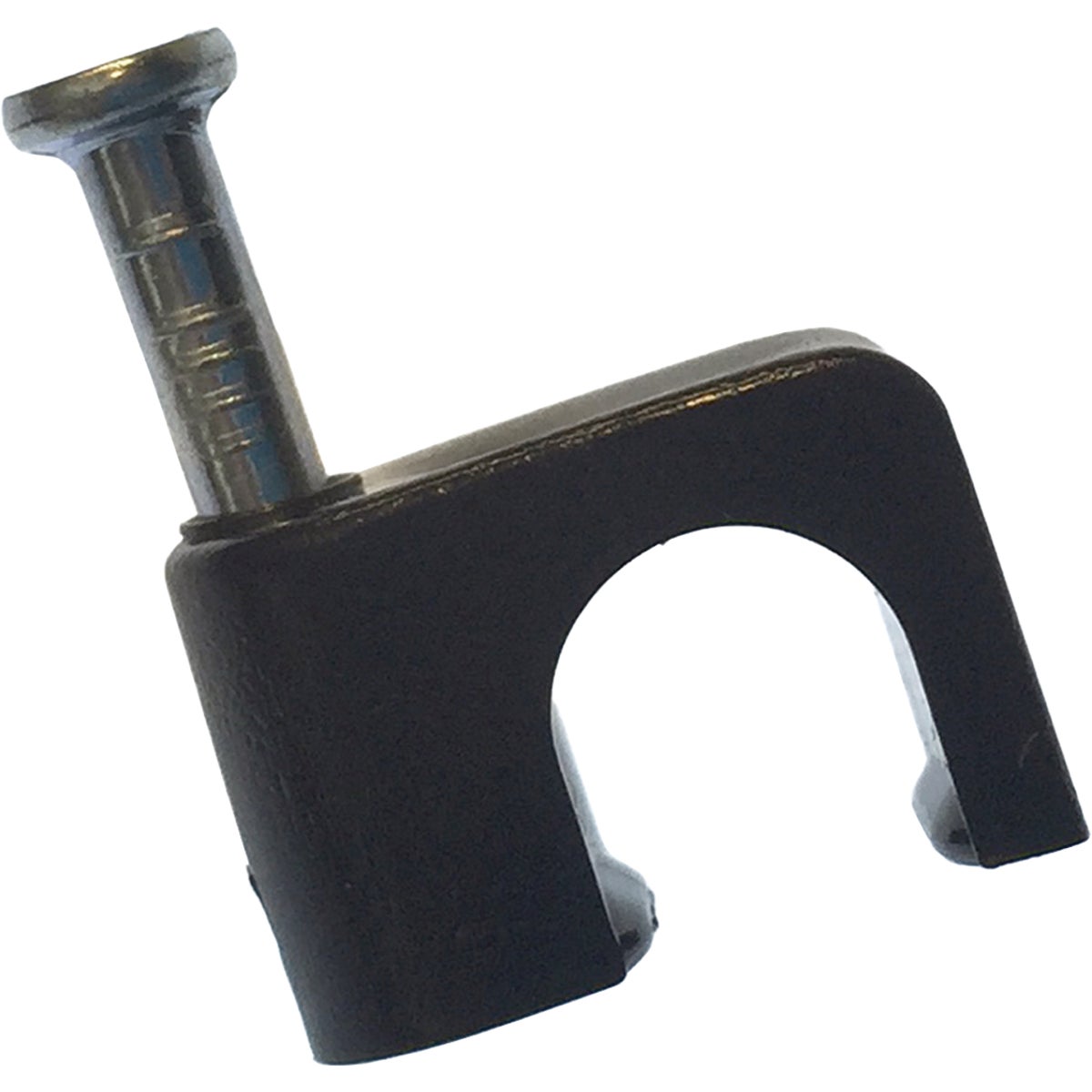 Gardner Bender 1/4 In. Black Polyethylene Clip-On Coaxial Masonry Staples (25-Pack)