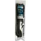 TruGuard 14 In. Black Self-Locking Cable Ties (100-Pack) Image 1