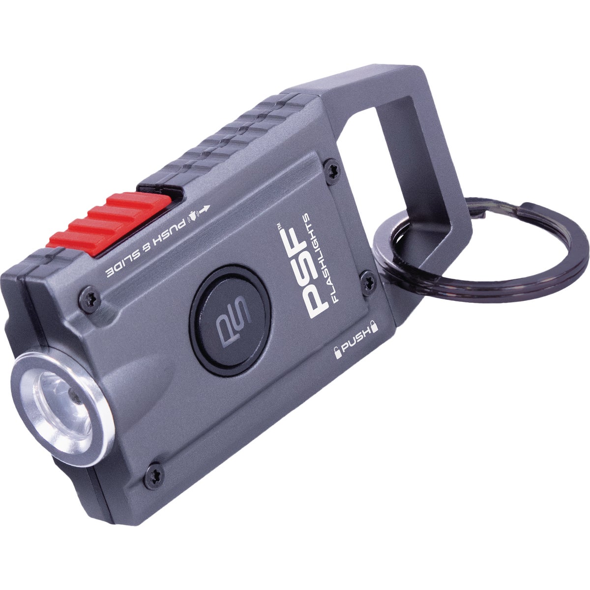 Police Security ALERT120 Rechargeable Personal Safety Keychain with 120dB Alarm & 500 Lm. Flashlight