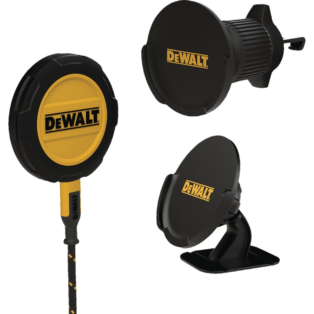 DEWALT Magentic Vent/Dash Mount & Charger
