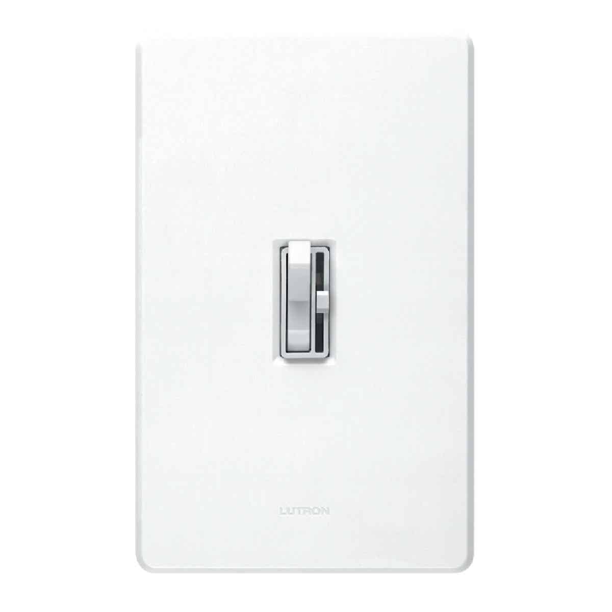 Lutron Toggler Incandescent White Preset Slide Dimmer Switch