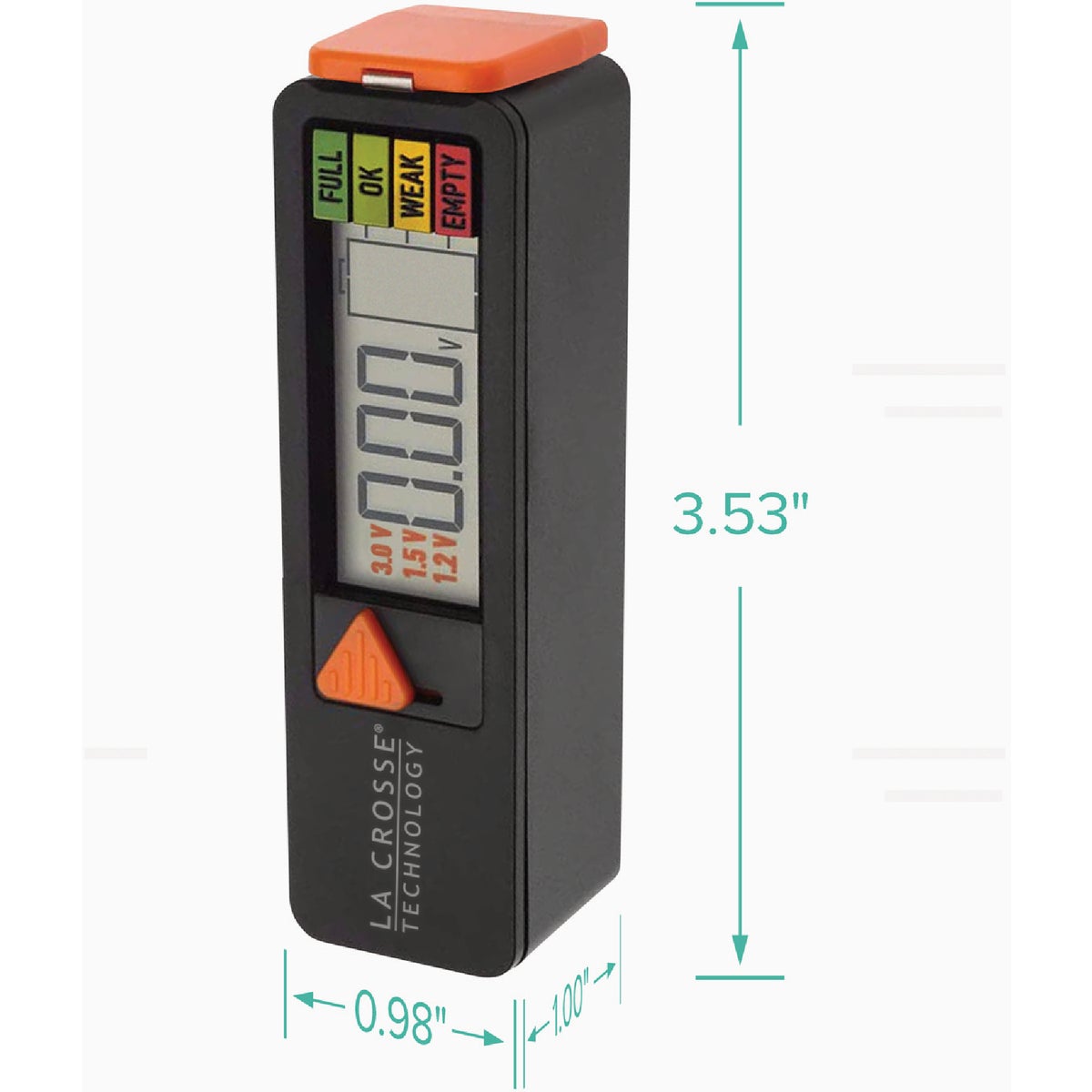 La Crosse Technology Digital Portal Battery Tester Image 5