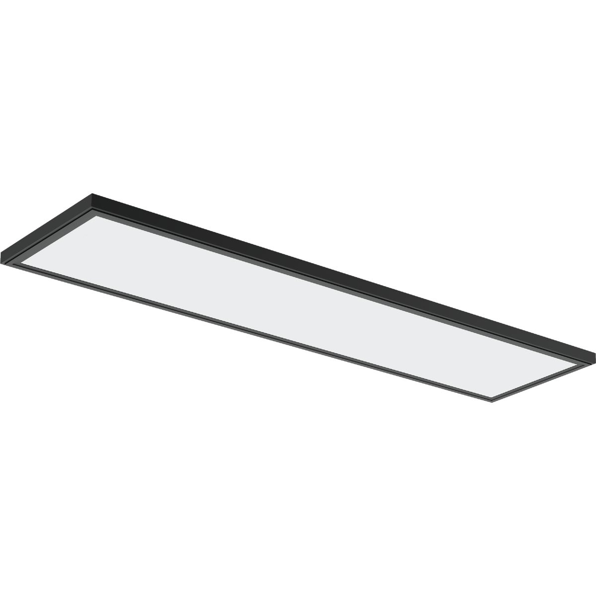 Juno 1 Ft. x 4 Ft. CCT LED Flat Panel Utility Surface Mount Ceiling Fixture with Interchangeable Trim
