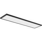 Juno 1 Ft. x 4 Ft. CCT LED Flat Panel Utility Surface Mount Ceiling Fixture with Interchangeable Trim Image 1