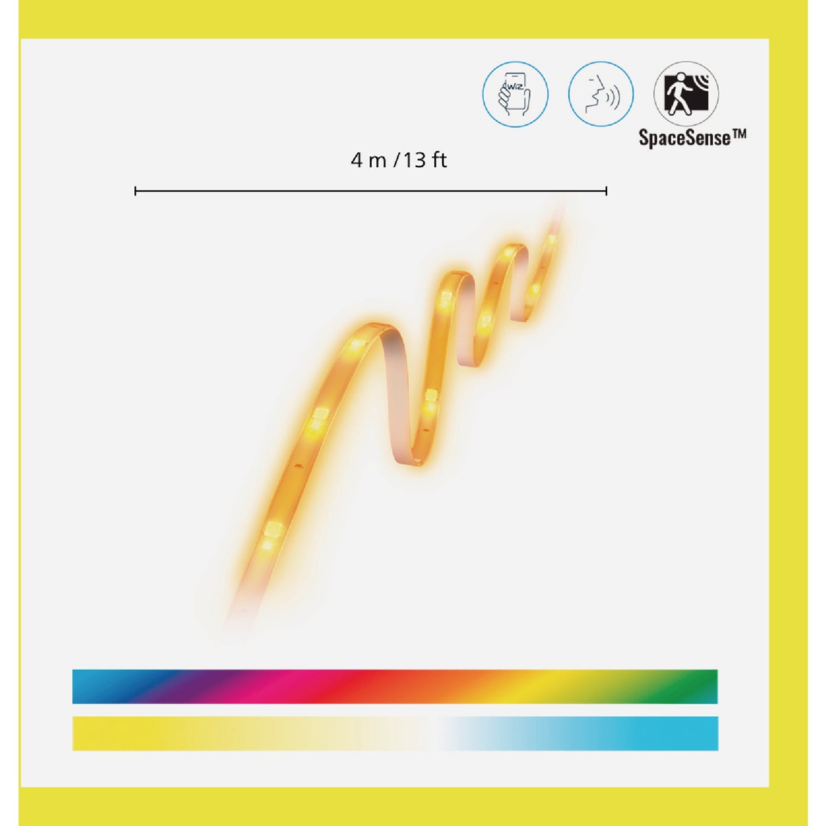 Wiz 13 Ft. L. 12.7W Smart Light Strip Image 2