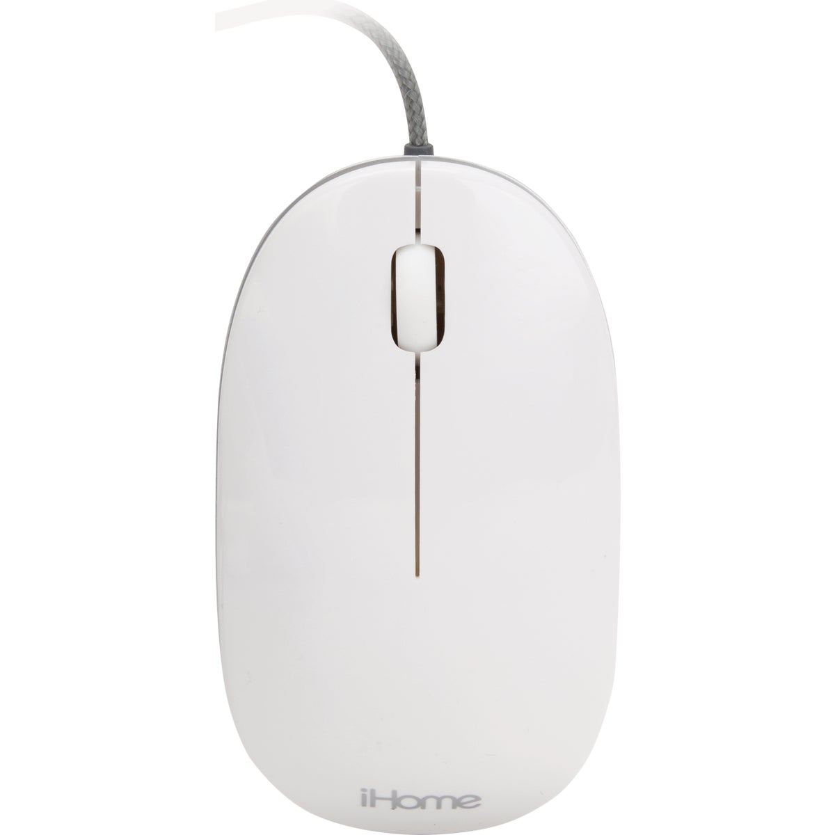 iHome White Wired Mac Mouse