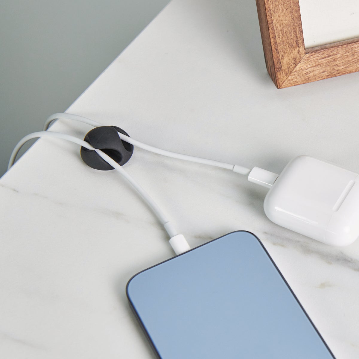 Wrap-It Storage Single White Cable Clip (14-Pack) Image 3