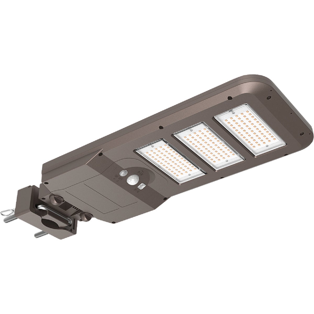 Halo Bronze Motion Activated Dusk to Dawn 3000 Lm. Solar Flood Light with Remote Control Image 1