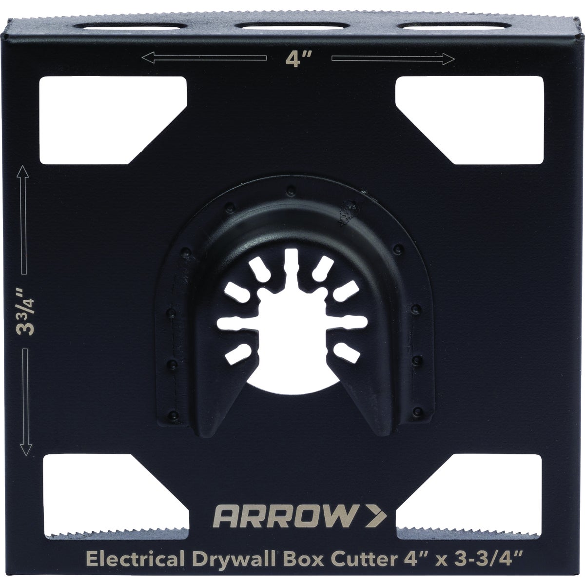 Arrow 4 In. x 3-3/4 In. Double Gang Box Cutter