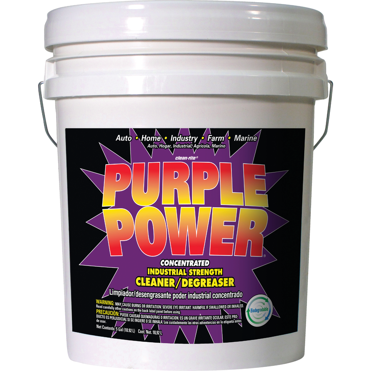  Purple Power 5 Gal. Liquid Industrial Strength Cleaner/Degreaser Image 1