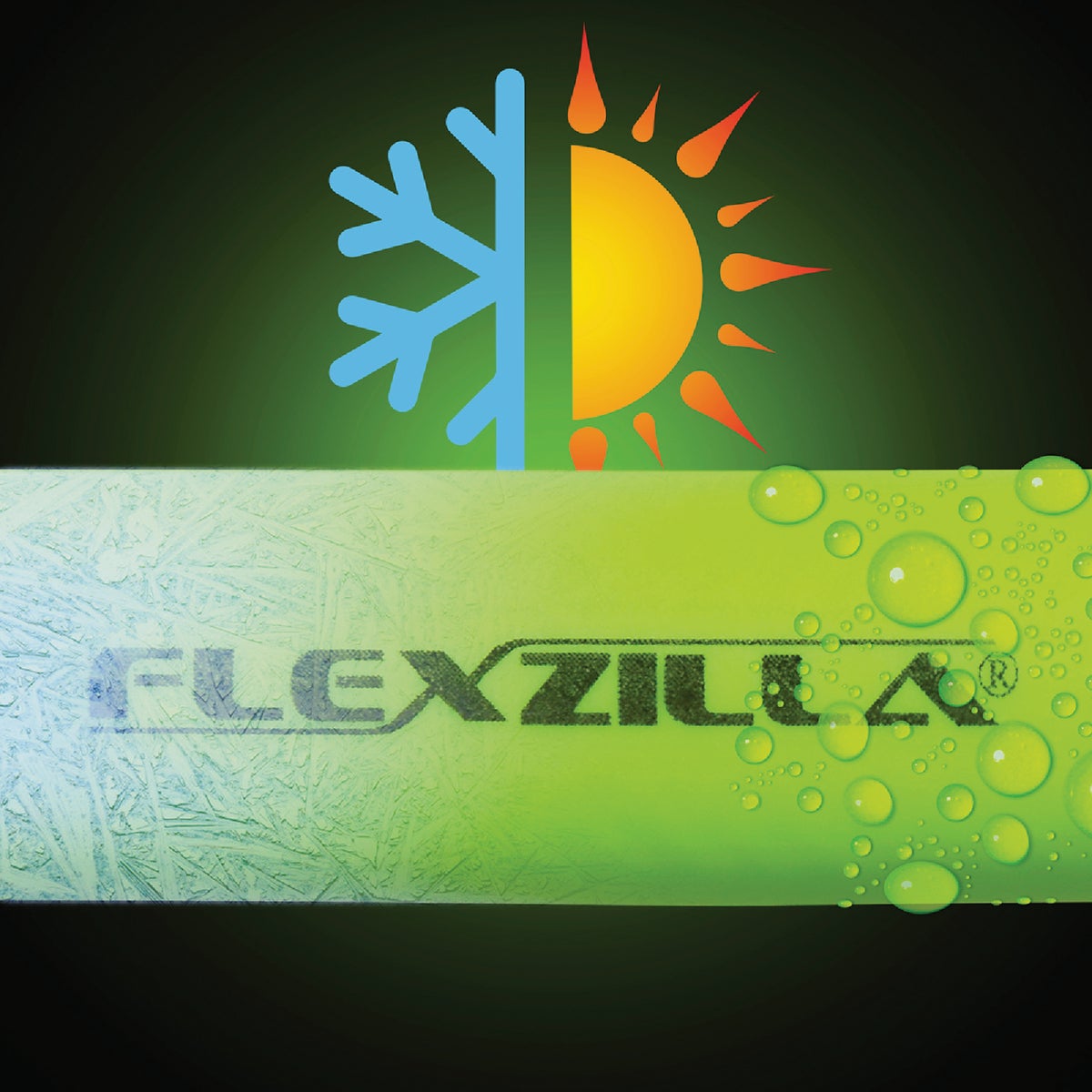 Flexzilla 1/4 In. x 100 Ft. Polymer-Blend Air Hose with 1/4 In. MNPT Fittings Image 3