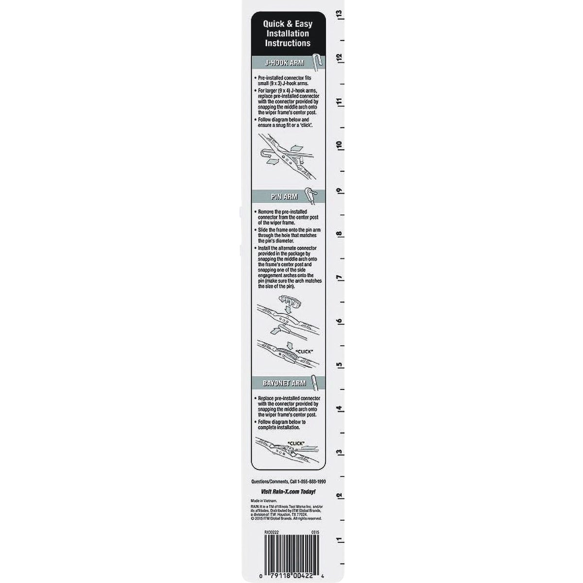 Rain-X Weatherbeater 26 In. Wiper Blade Image 5