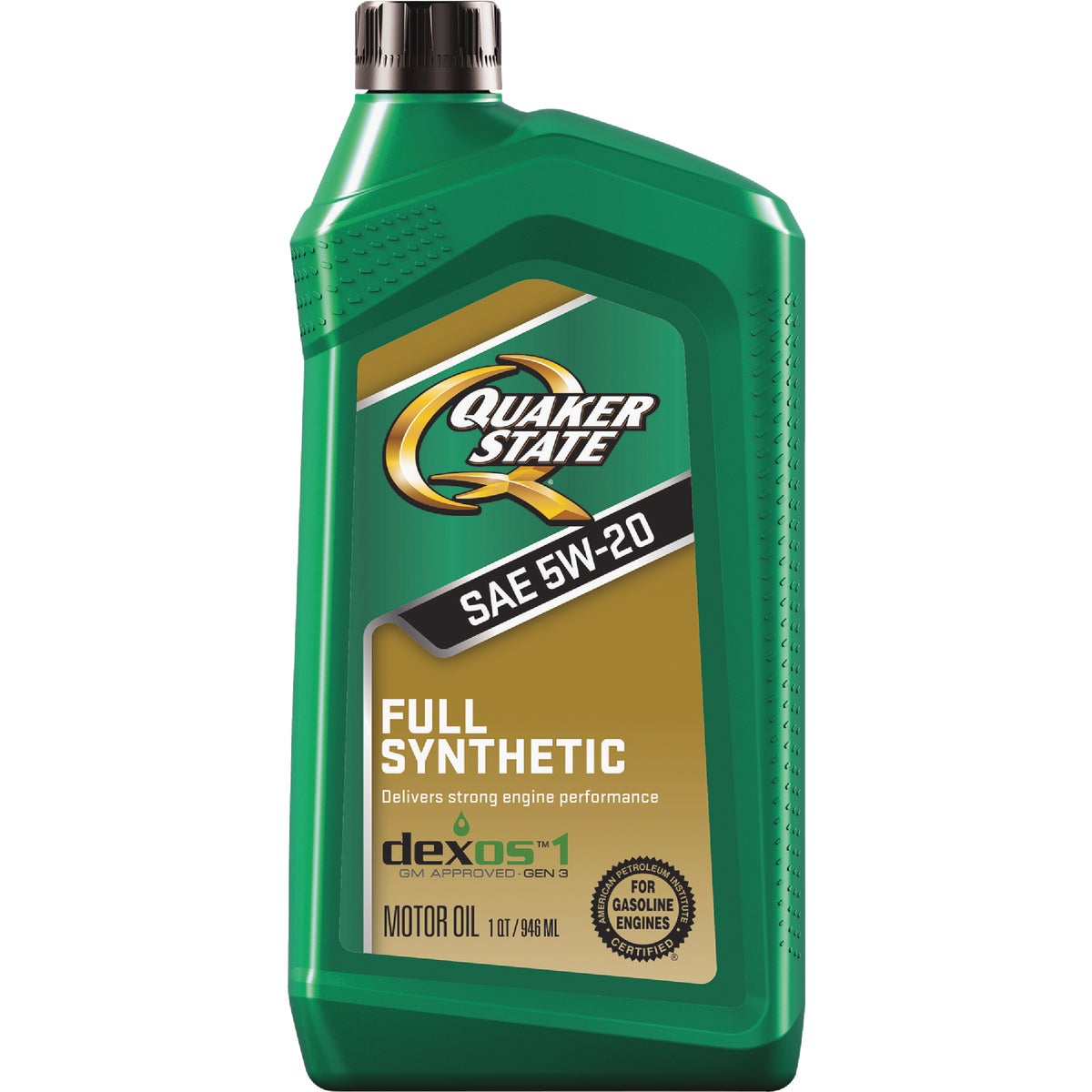 Quaker State Full Synthetic 5W-20 Motor Oil, 1 Qt.