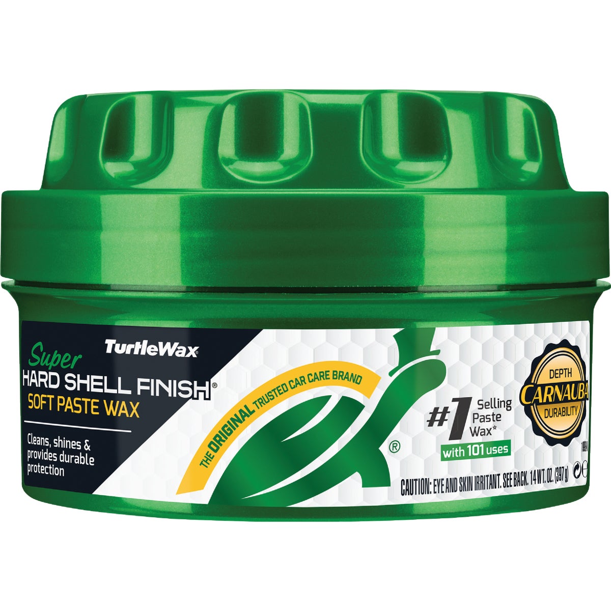 Turtle Wax Super Hard Shell Paste 14 Oz. Car Wax