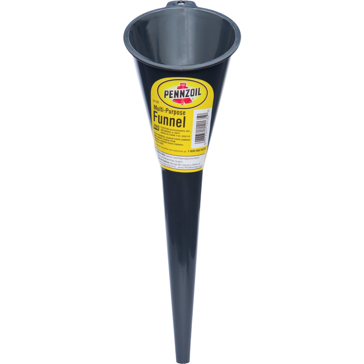 Pennzoil Small Multi-Purpose Funnel, Black