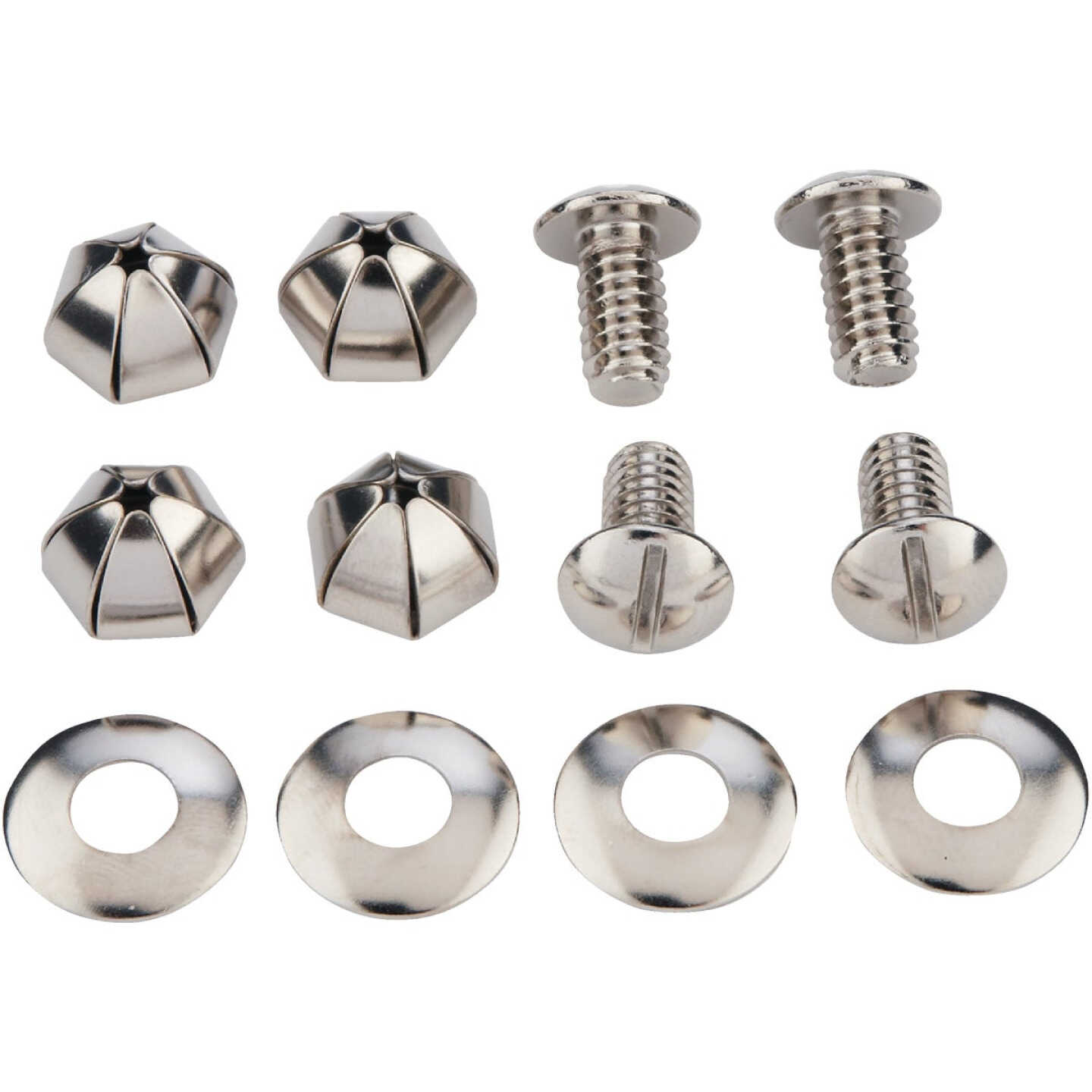Custom Metal License Fasteners (4 Count) Image 1