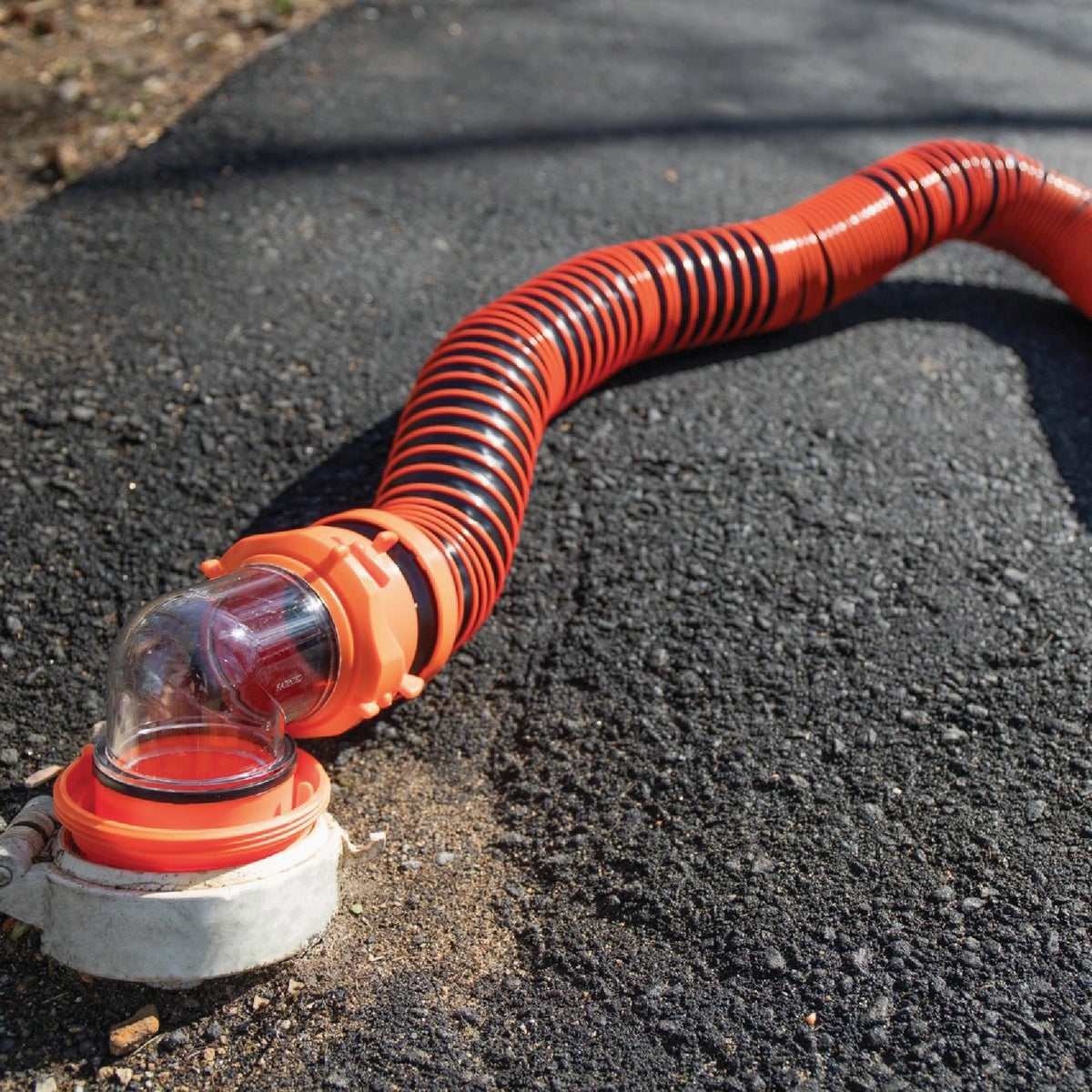 Camco RhinoEXTREME 15 Ft. Sewer Hose Kit Image 4