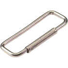 Lucky Line Steel Bright Nickel 2 In. Key Ring Image 1