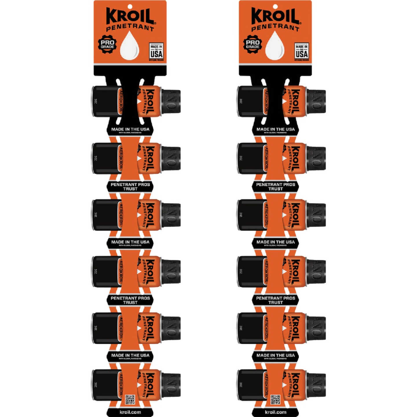 Kroil 3 Oz. Aerosol Oil Penetrant Clip Strip Image 1