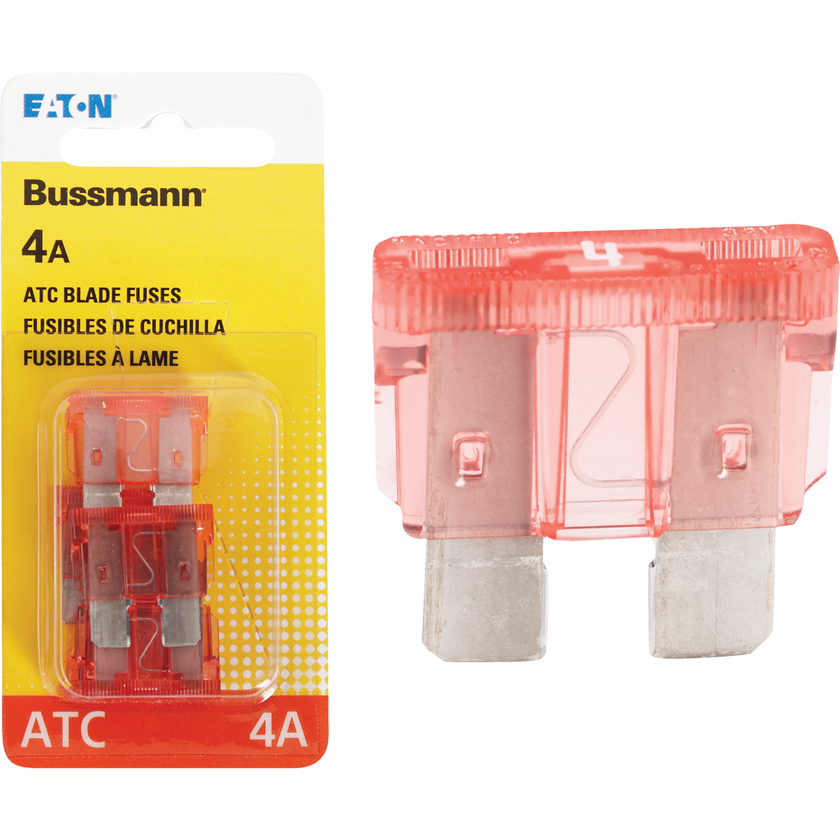 Bussmann 4A 32V ATC Blade Automotive Fuse (5-Pack)