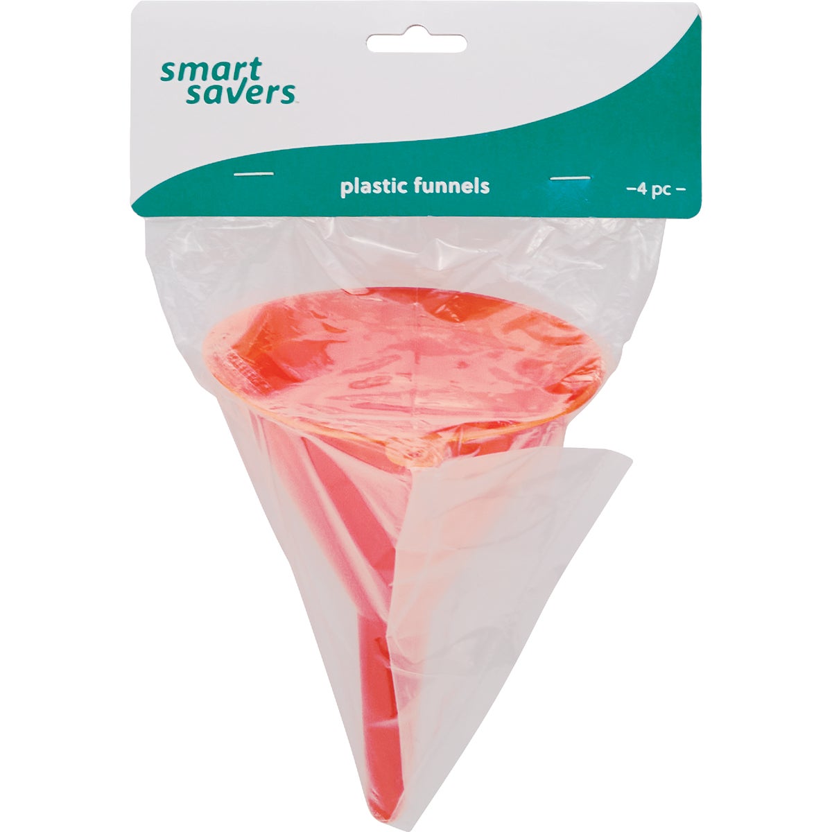 Smart Savers Plastic All-Purpose Funnel Set (4 Piece)