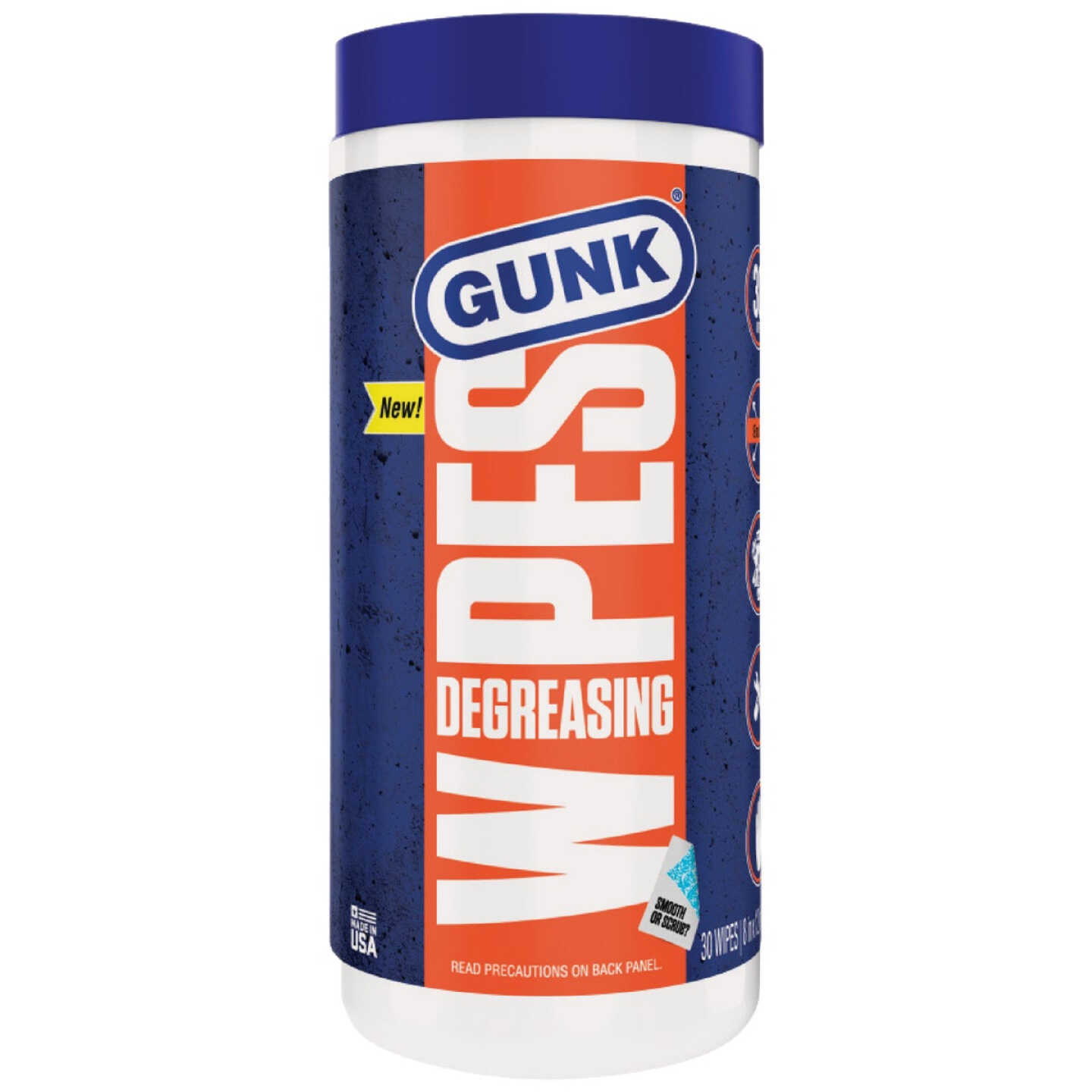 Gunk Degreasing Engine Cleaner Wipes (30-Count) Image 1