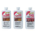 Star brite Teak Cleaner Care Kit, 16 Oz. (3-Pack) Image 1