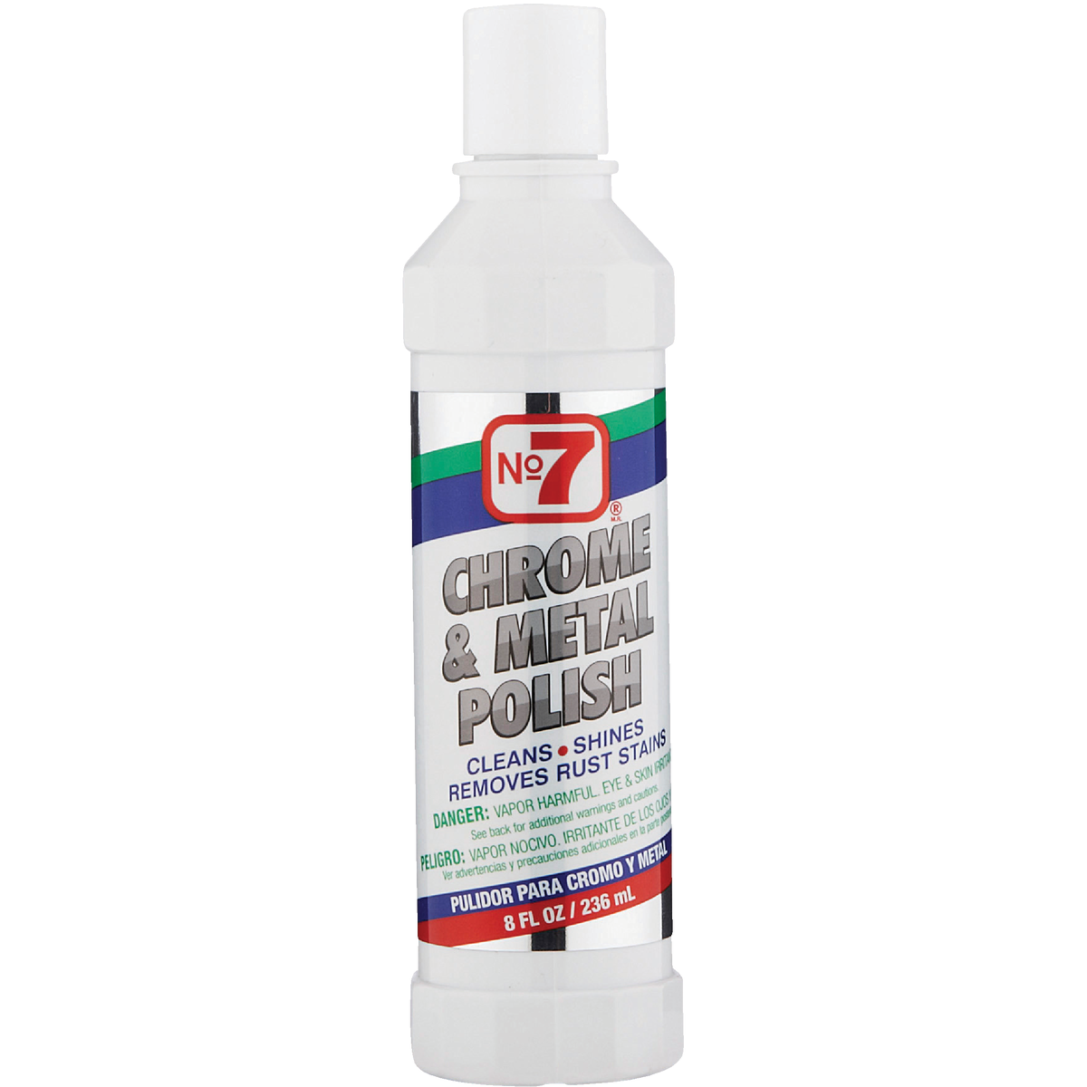  NO. 7, 8 Oz. Liquid Metal and Chrome Polish