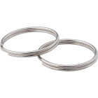 Lucky Line Tempered Steel Nickel-Plated 1-3/8 In. Key Ring (100-Pack) Image 3