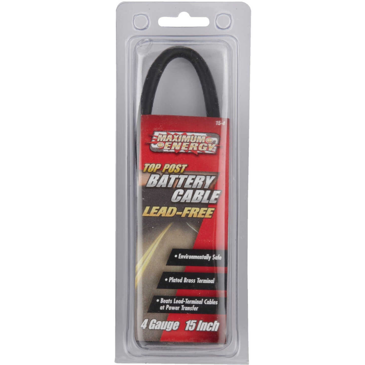 Road Power 15 In. 4 Gauge Top Post Battery Cable Image 2