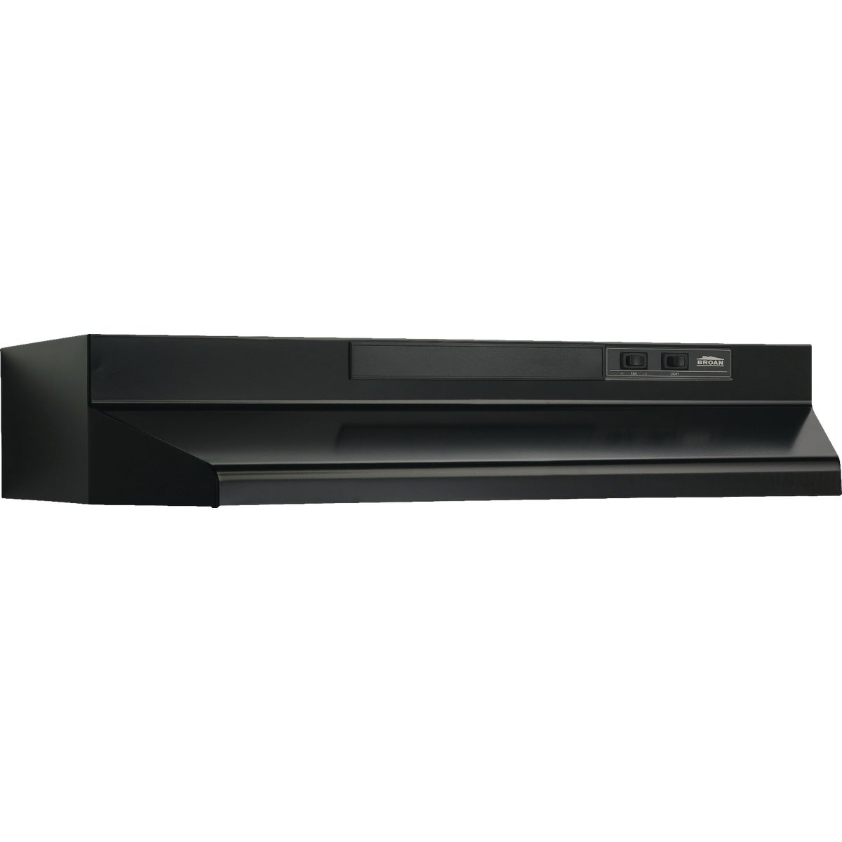 Broan-NuTone F40000 Series 30 In. Convertible Black Under Cabinet Range Hood