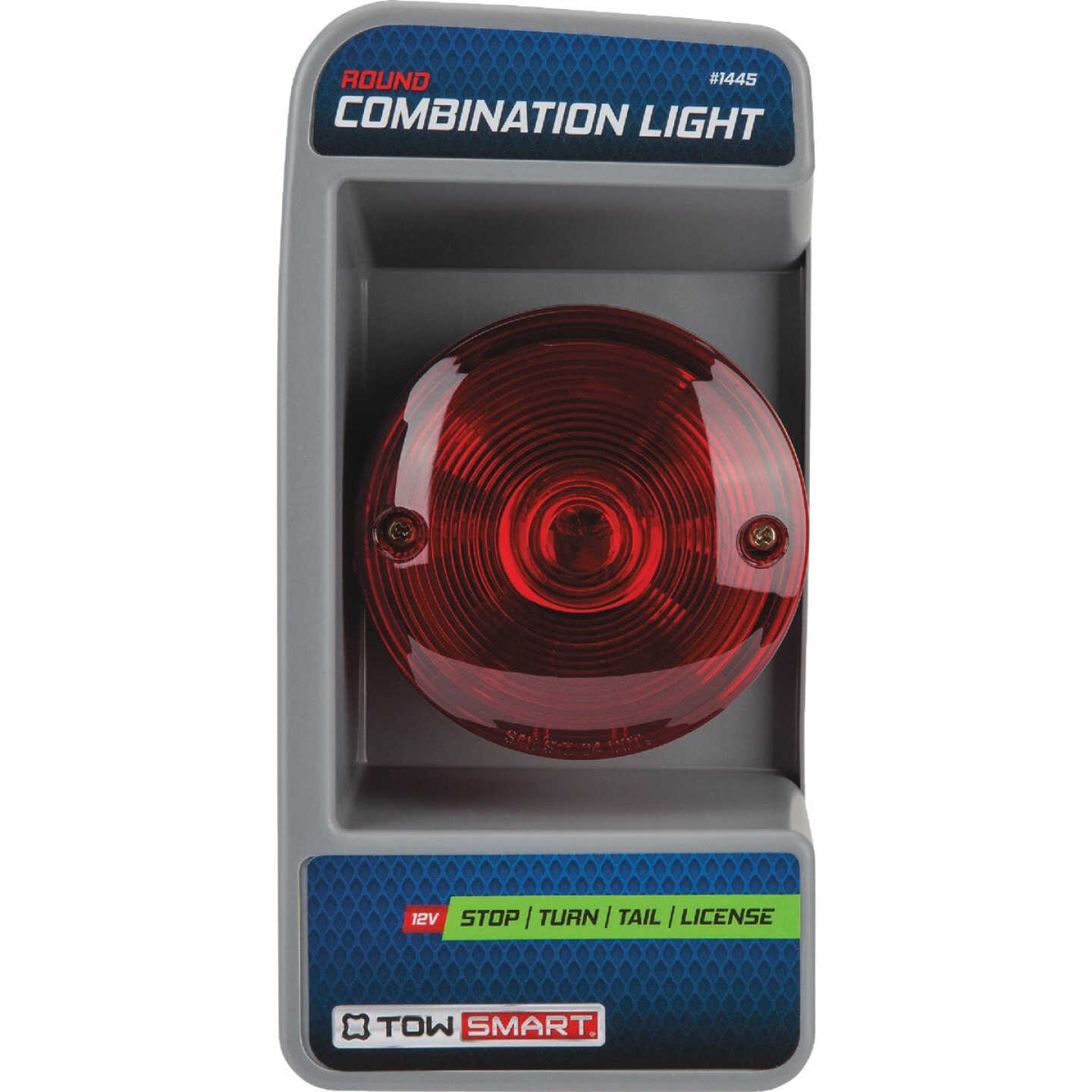 TowSmart Round Stop, Turn, Tail & License Combination Light Image 1