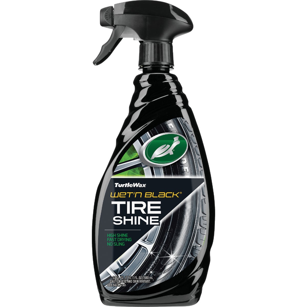 Turtle Wax Wet 'N Black 23 Oz. Trigger Spray Tire Shine Image 1