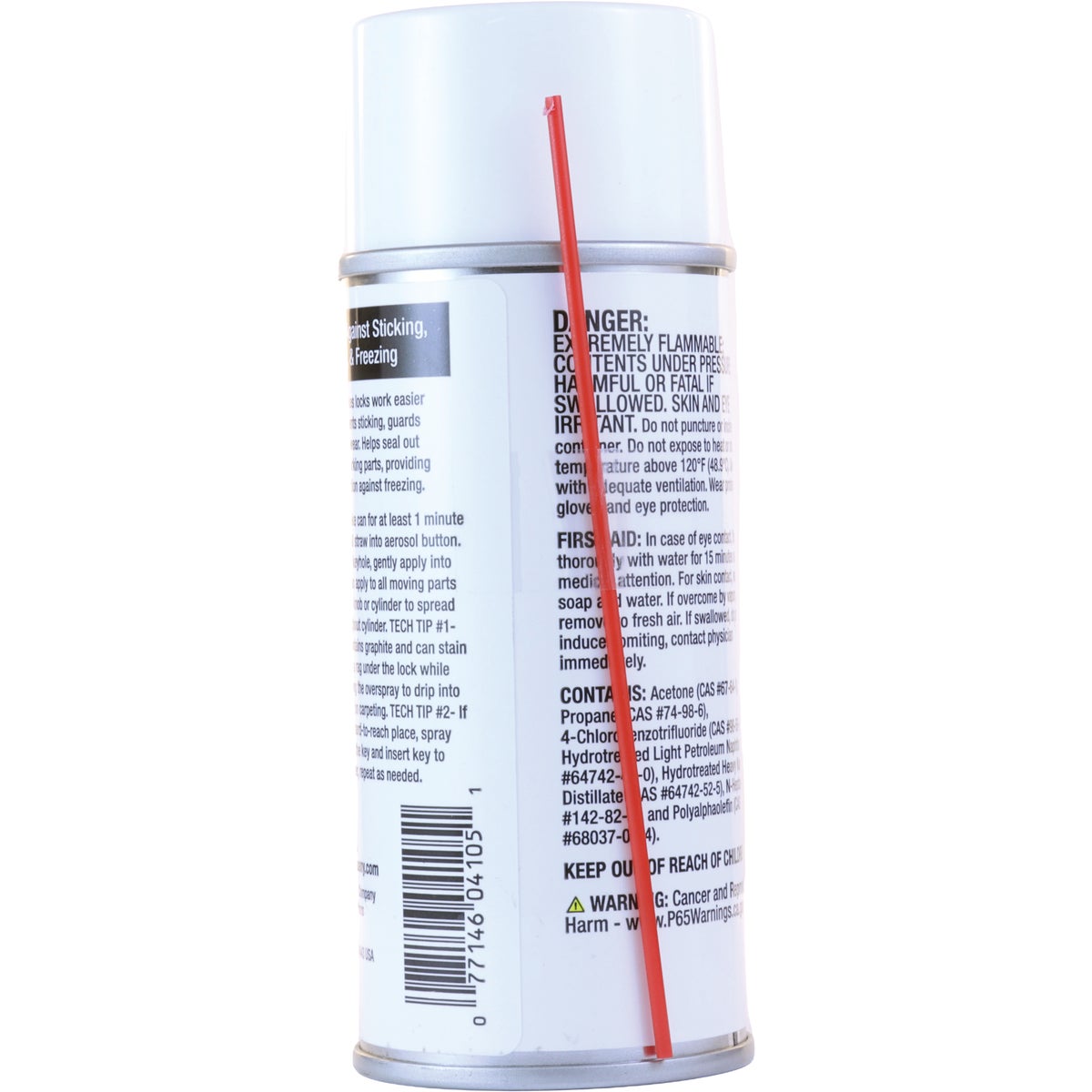 AGS Lock-Ease 3 Oz. Aerosol Spray Graphited Lock Lubricant Image 2