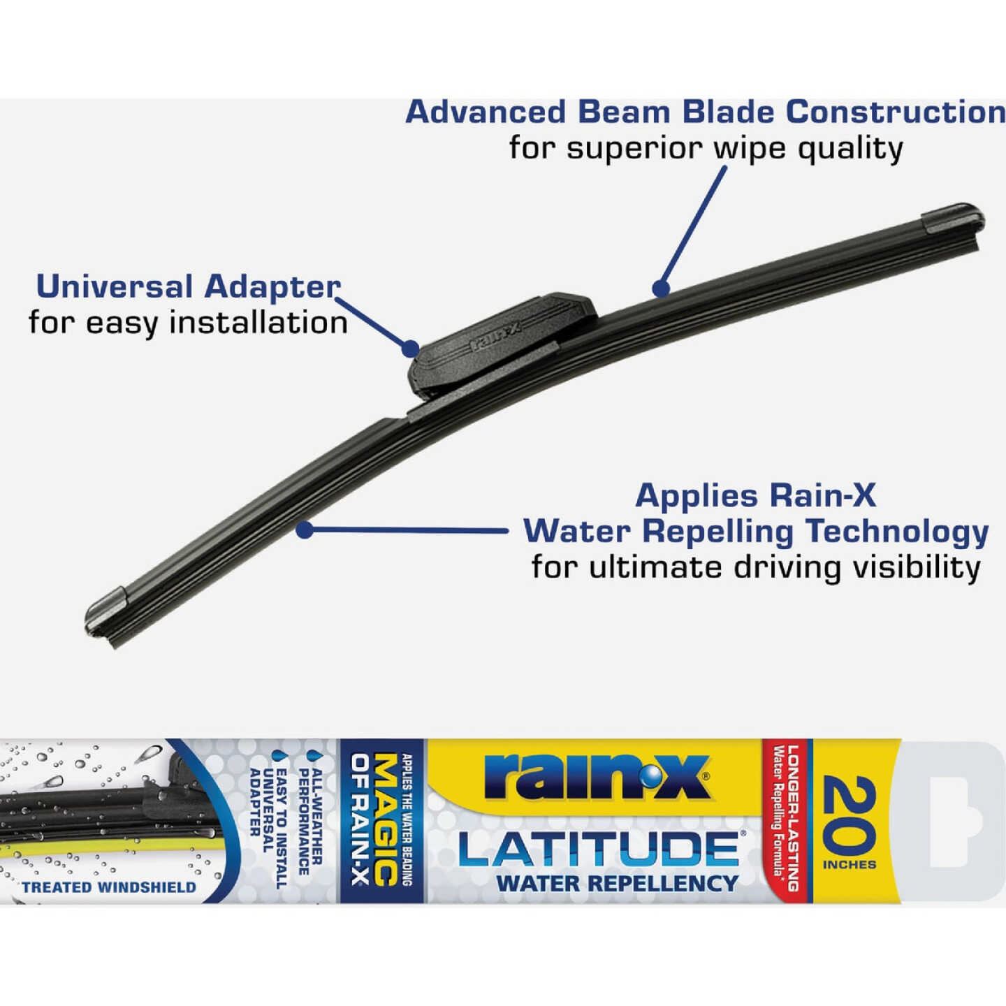 Rain-X Latitude 19 In. Wiper Blade Image 8
