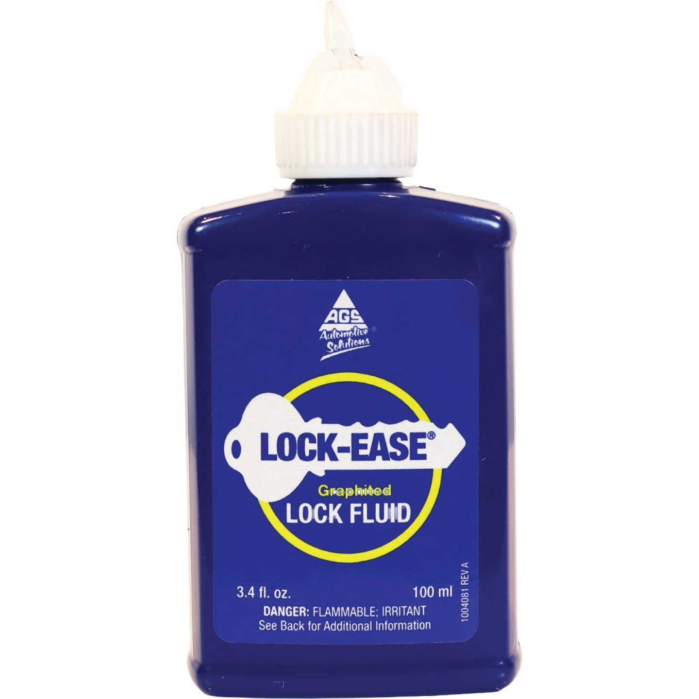 AGS Lock-Ease 3.4 Oz. Squeeze Bottle Graphited Lock Lubricant Image 1