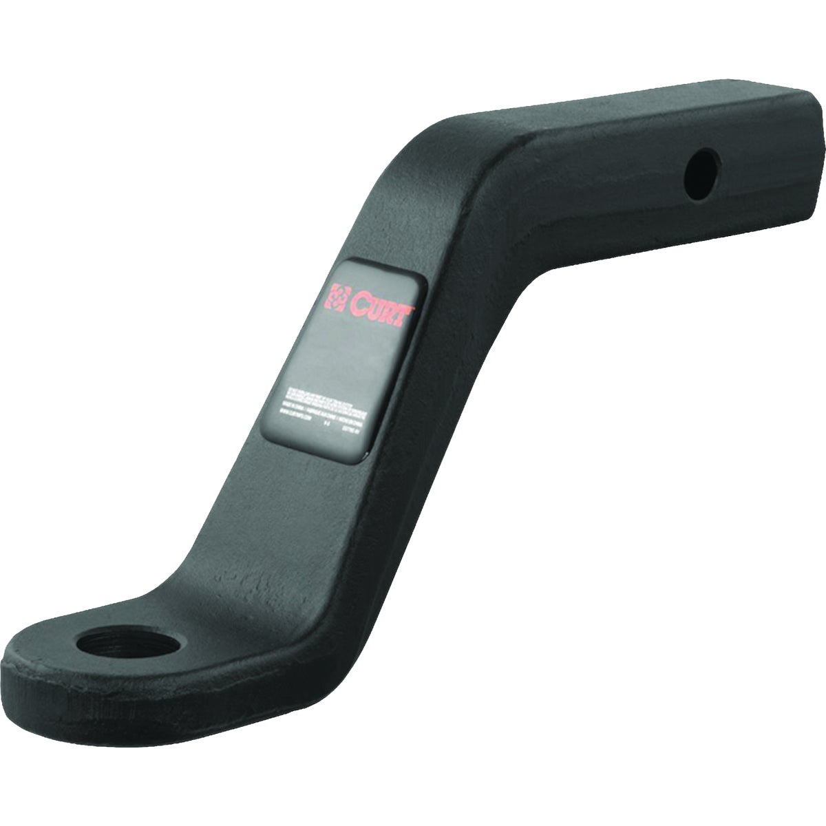 CURT 17000 Lb. 6 In. Drop 5 In. Rise 1-1/4 In. Hole Forged Trailer Hitch Ball Mount fits 2 In. Receiver Image 1