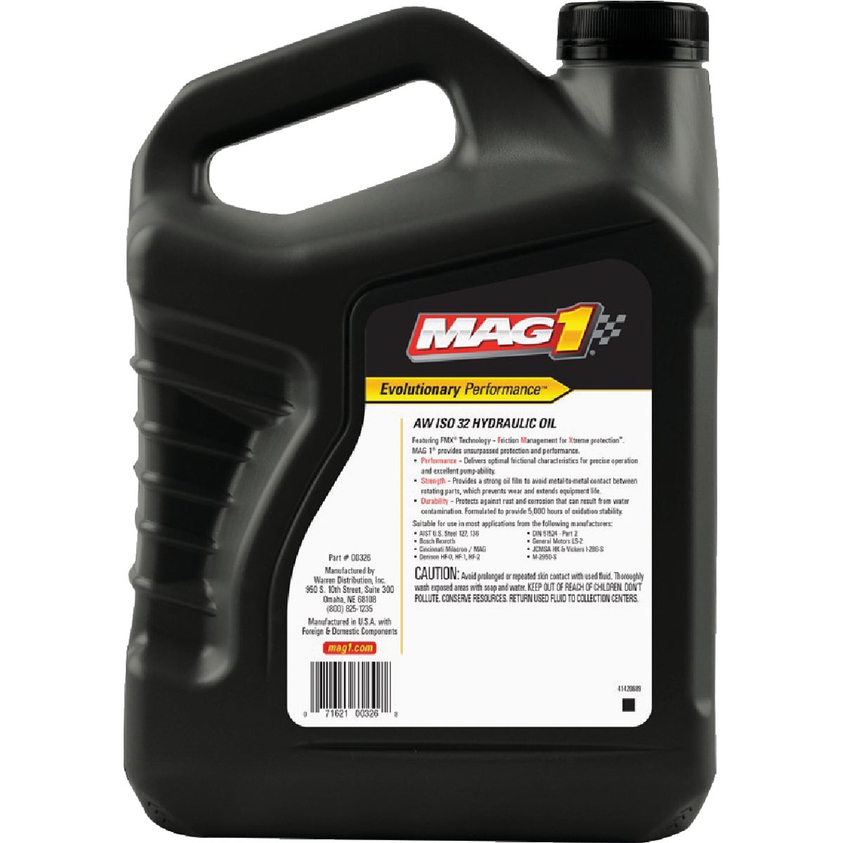 Prime Guard 1 Gal. Mag1 AW ISO 32 Hydraulic Oil Image 2