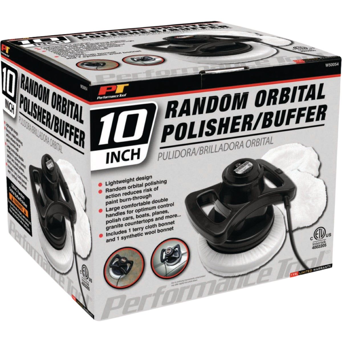Performance Tool 10 In. 3000 rpm Random Orbital Buffer Image 5