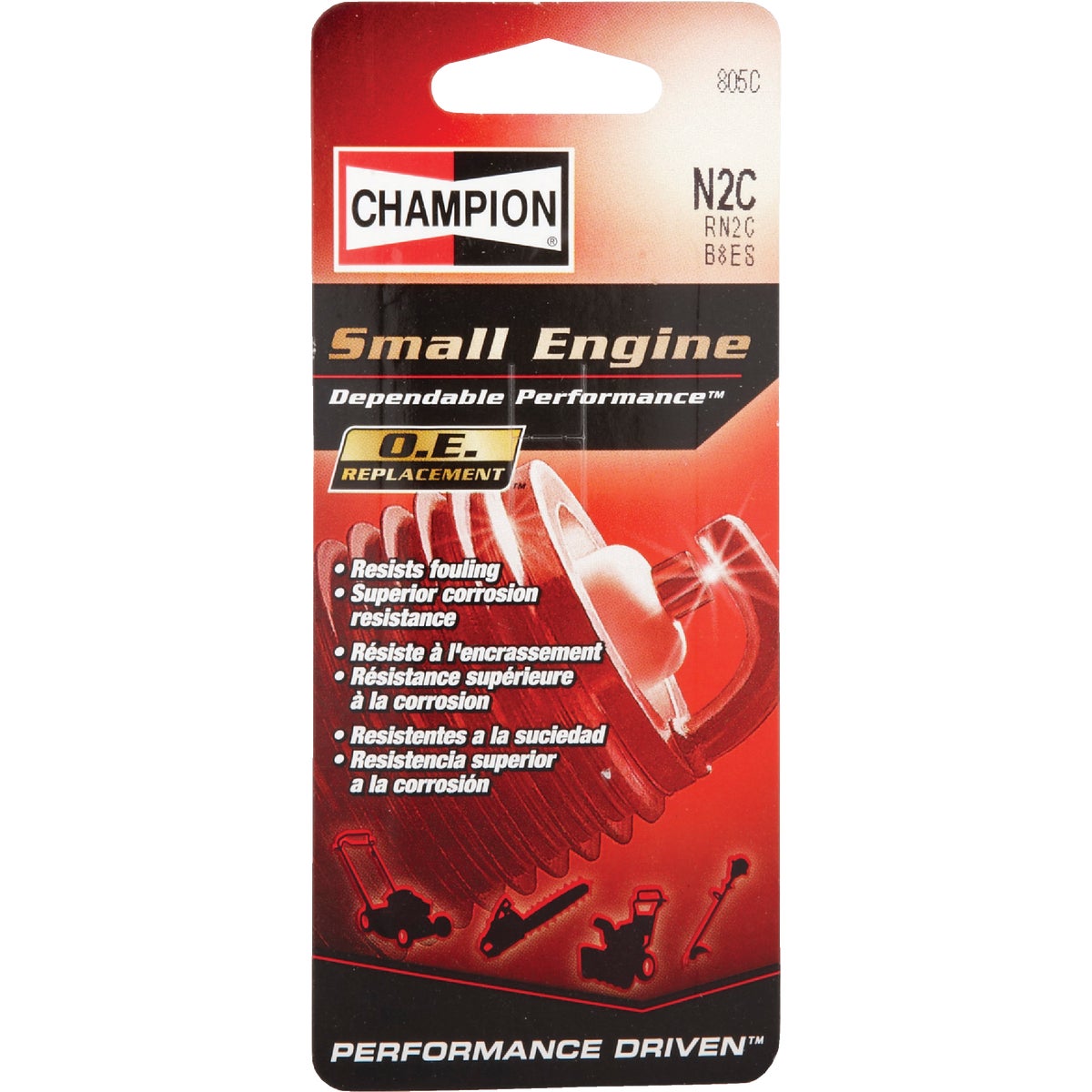 Champion N2C Copper Plus Small Engine Spark Plug Image 2