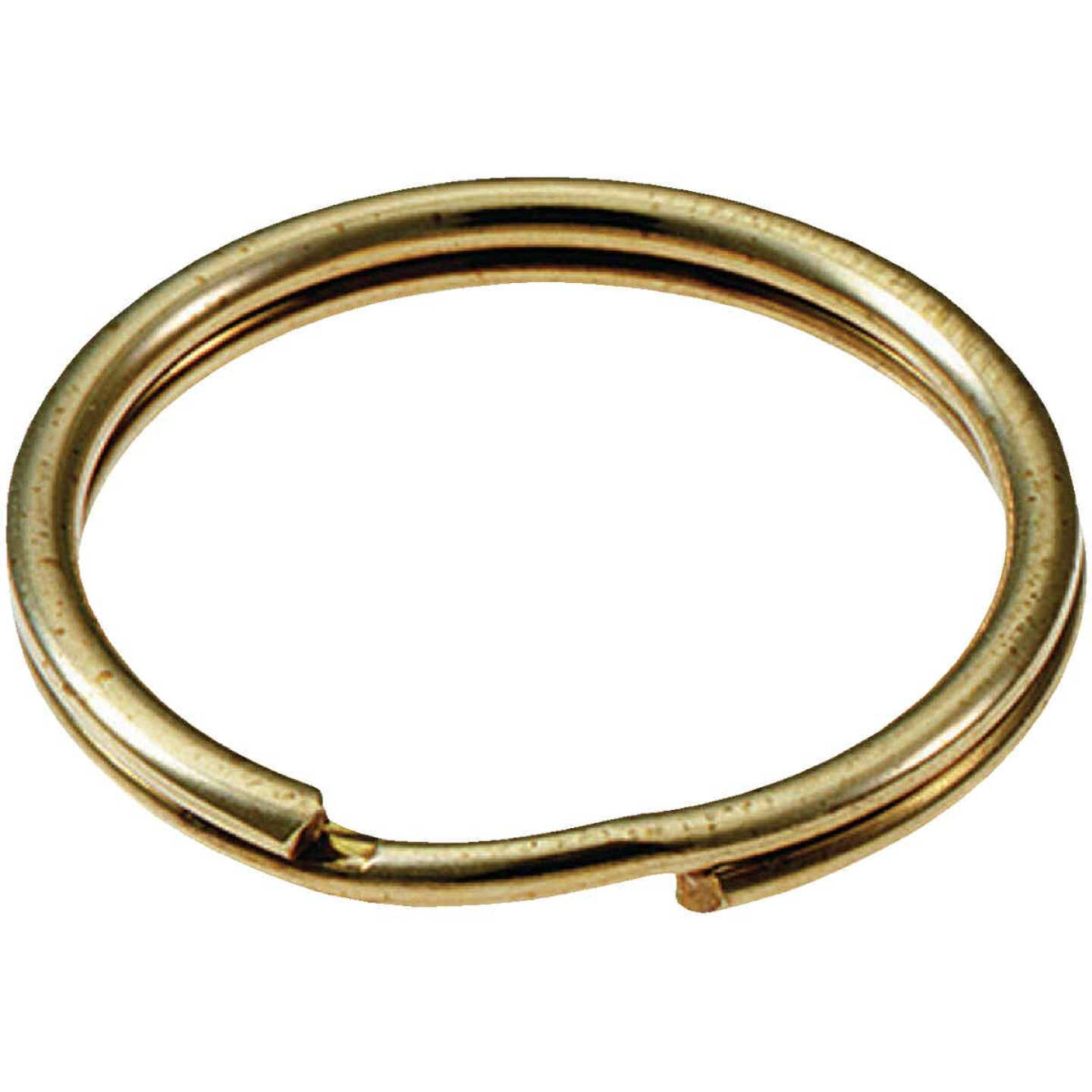 Lucky Line Tempered Steel Nickel-Plated 3 In. Key Ring Image 1