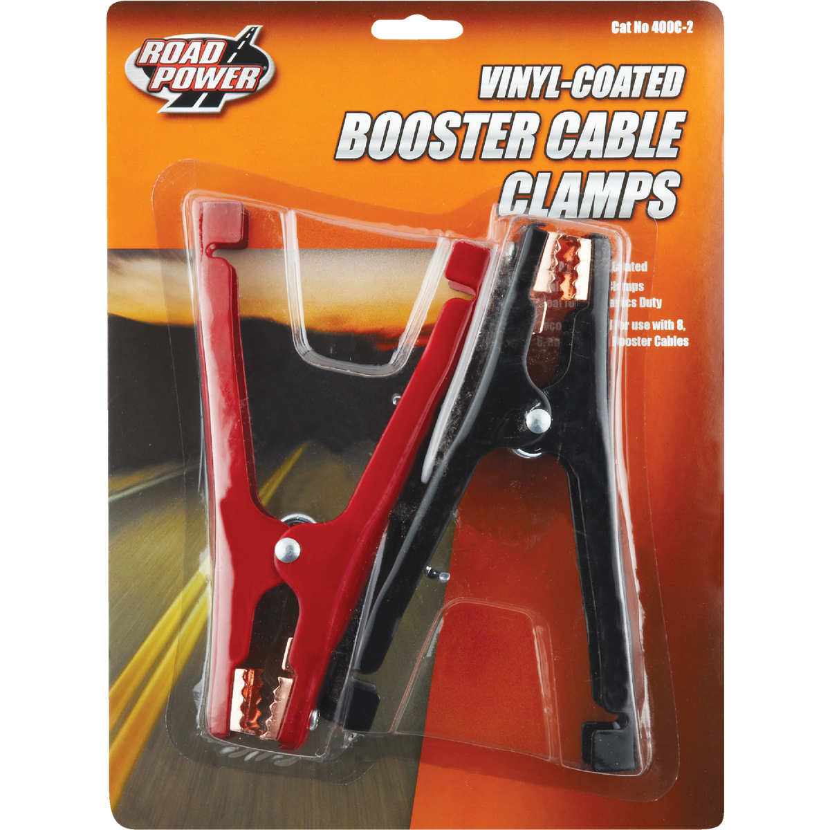  Road Power 12v 400 Amp Booster Cable Clamp, (2-Count) Image 2