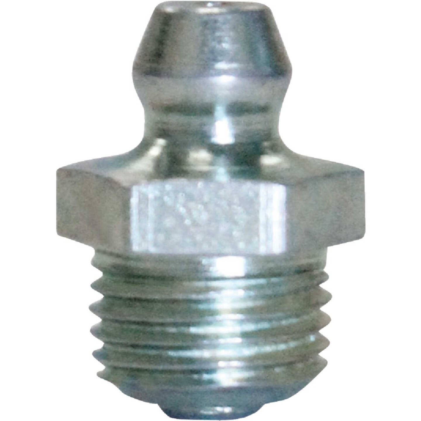 Plews Lubrimatic Straight, Short 1/8" Grease Fitting Image 1