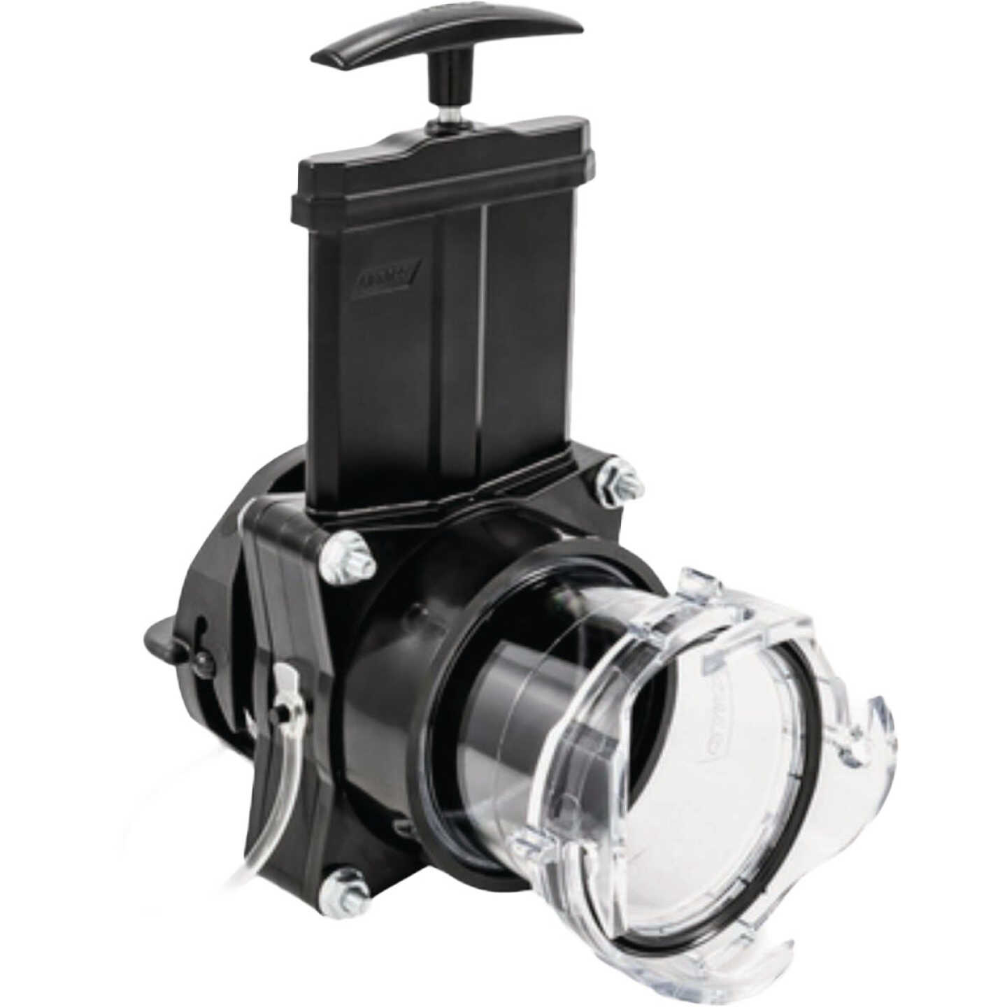 Camco 3 In. Gate Valve with 3-1/2 In. Clear Extension and Cap Image 1