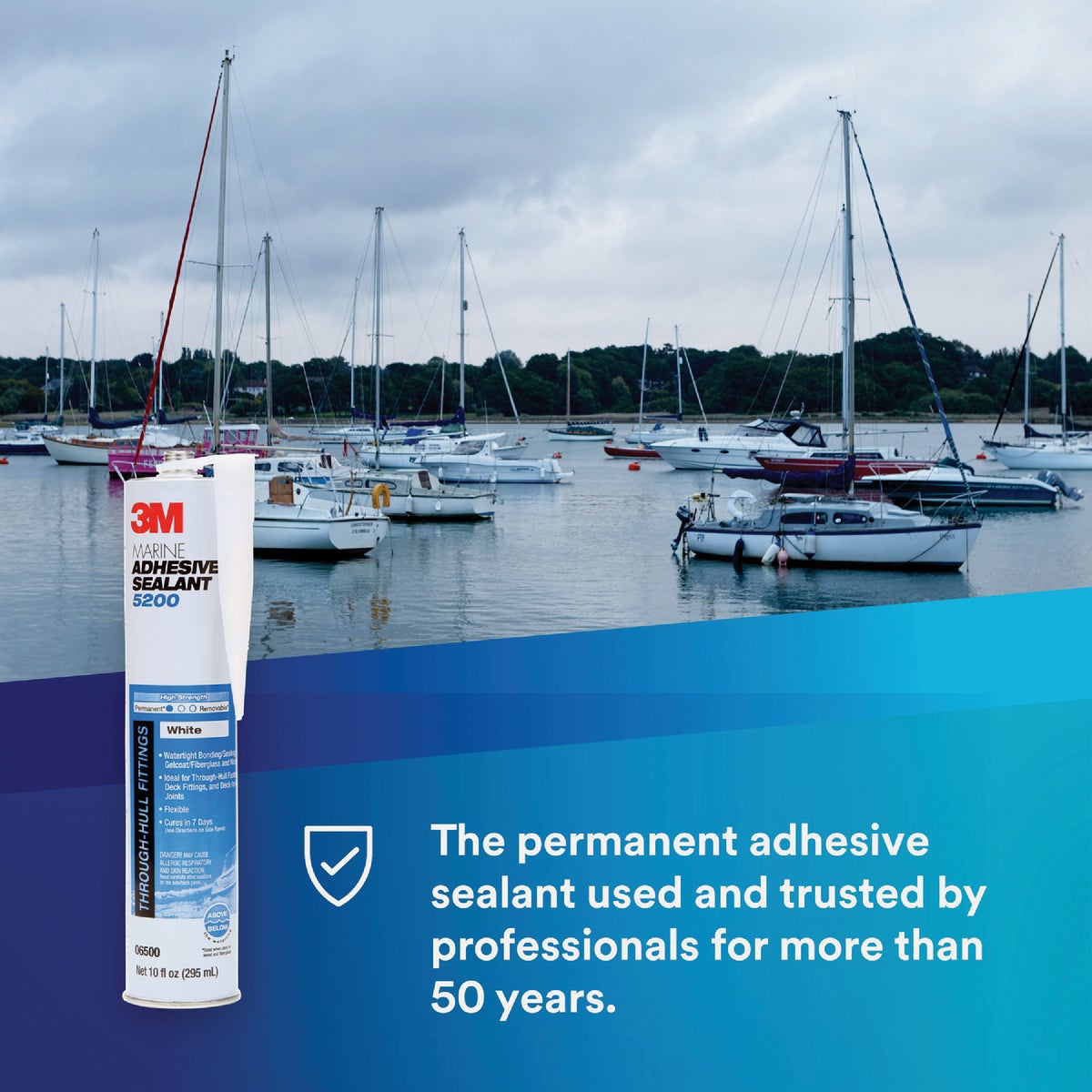 3M 3 Oz. Black Marine Adhesive Sealant 5200 Image 5