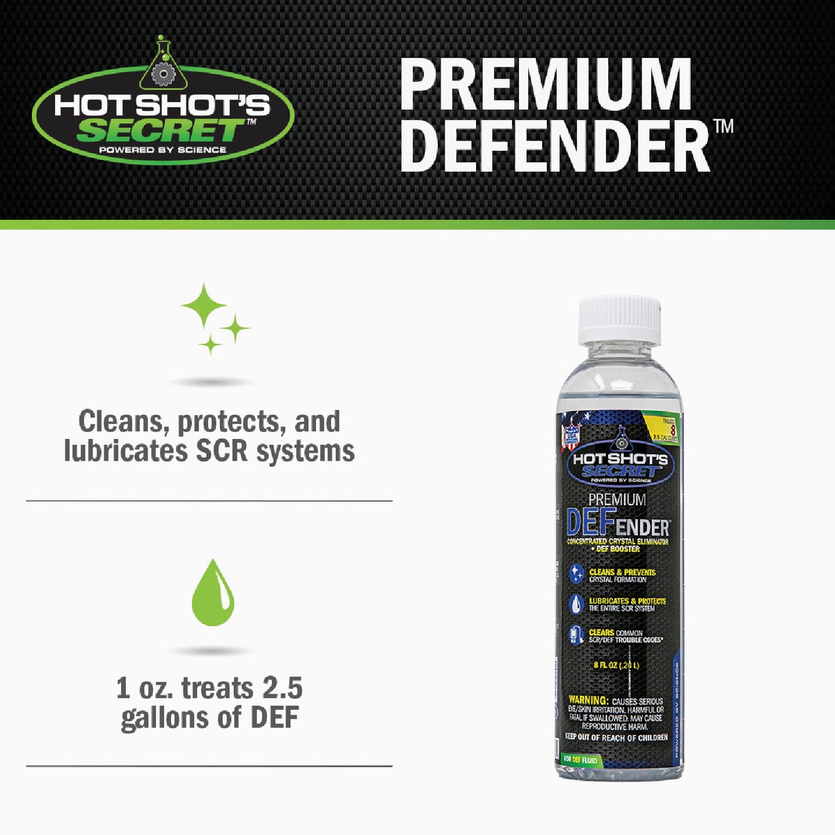 Hot Shot's Secret 8 Oz. DEFender Crystal Eliminator & DEF Booster Image 6
