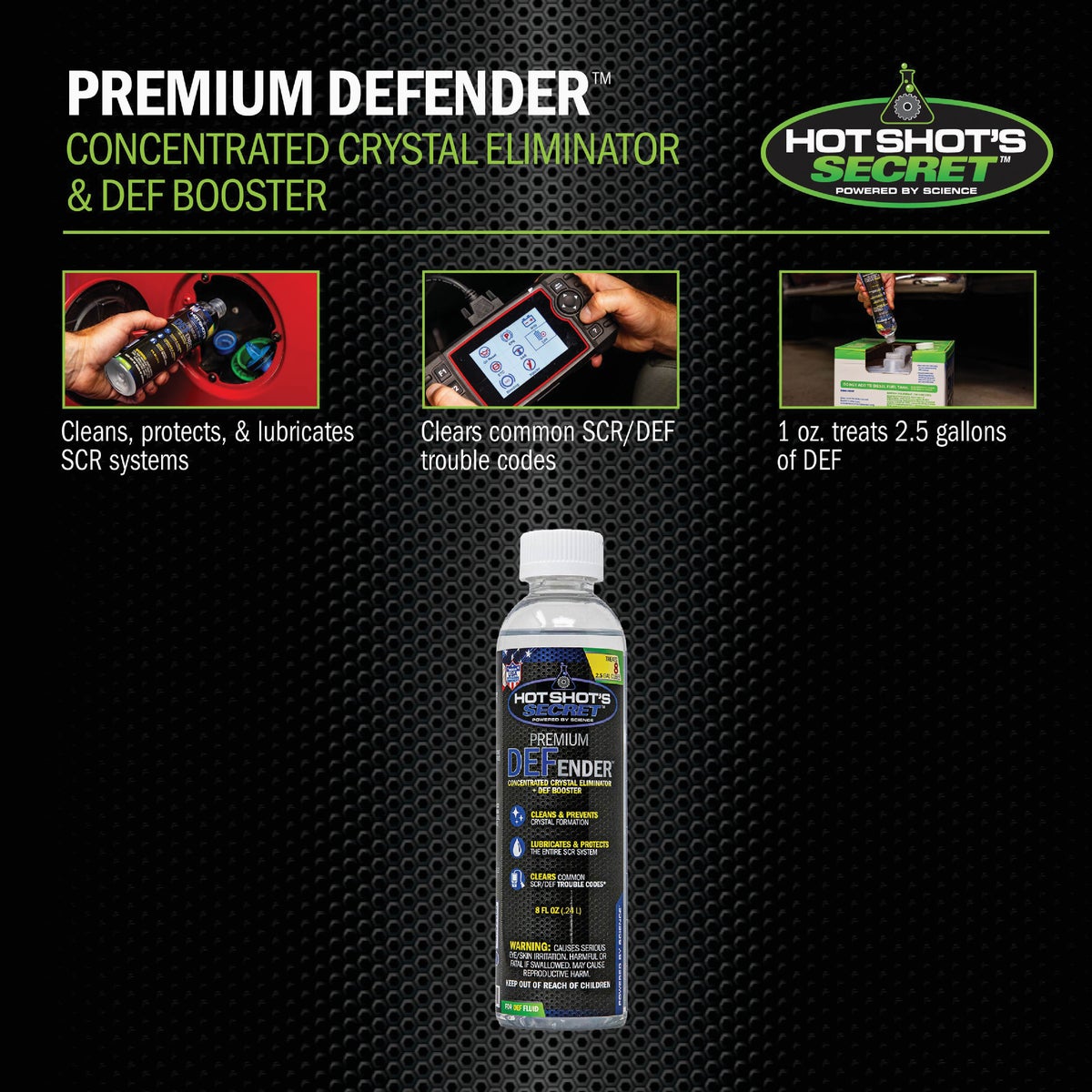 Hot Shot's Secret 8 Oz. DEFender Crystal Eliminator & DEF Booster Image 7