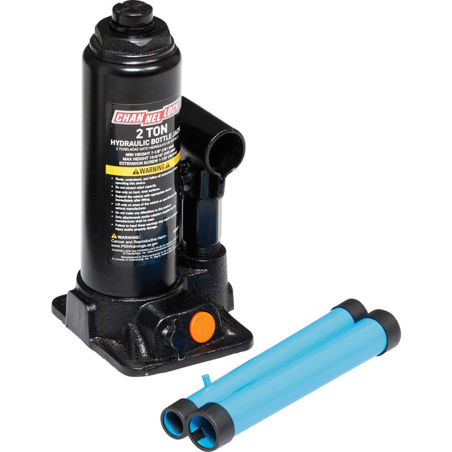 Channellock 2-Ton Bottle Jack Image 2