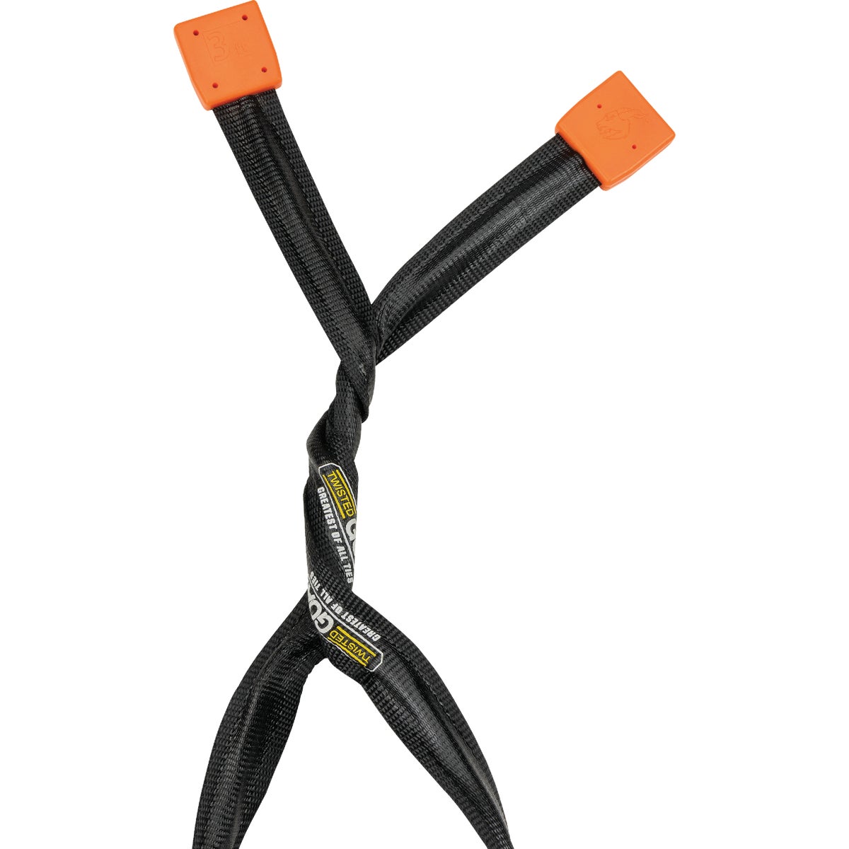Twisted GOAT 3 Ft. Orange Industrial Ties (2-Pack) Image 6